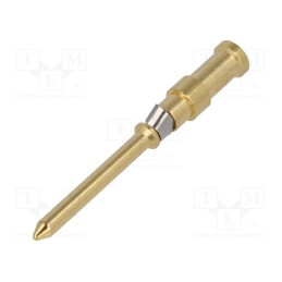 1 pcs x HARTING - 9150006123 - Contact, male, copper alloy, nickel plated,gold-plated, 0.5mm2