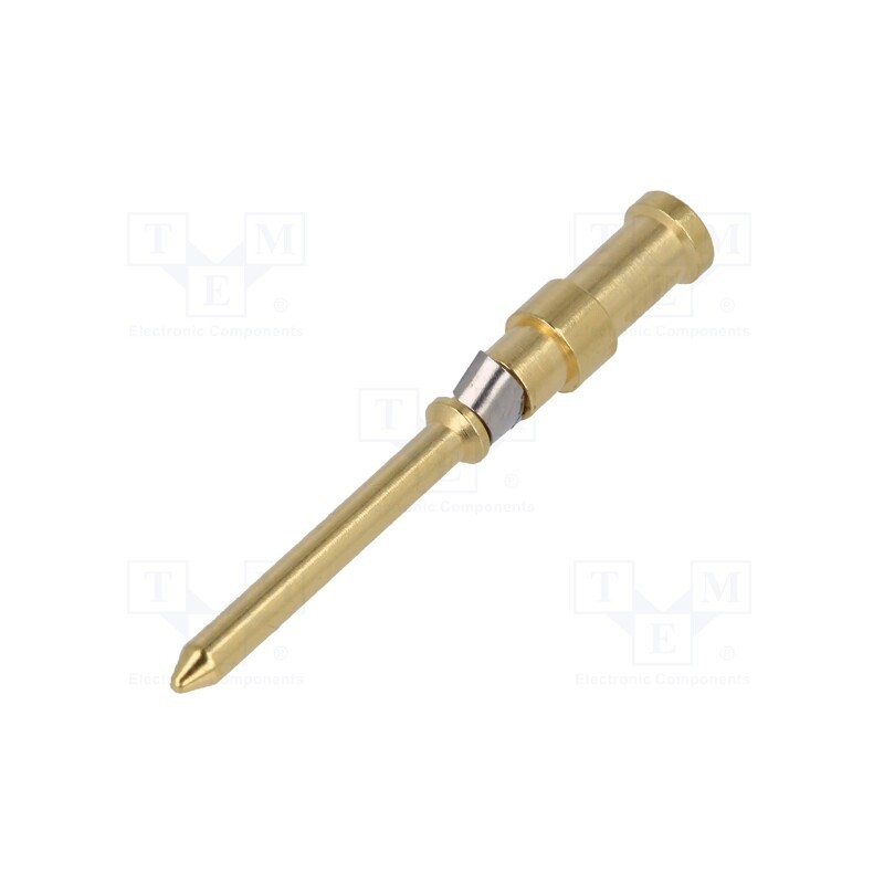 1 pcs x HARTING - 9150006123 - Contact, male, copper alloy, nickel plated,gold-plated, 0.5mm2