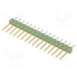 1 pcs x TE Connectivity - 1-826629-6 - Pin header, pin strips, AMPMODU MOD II, male, PIN: 16, straight
