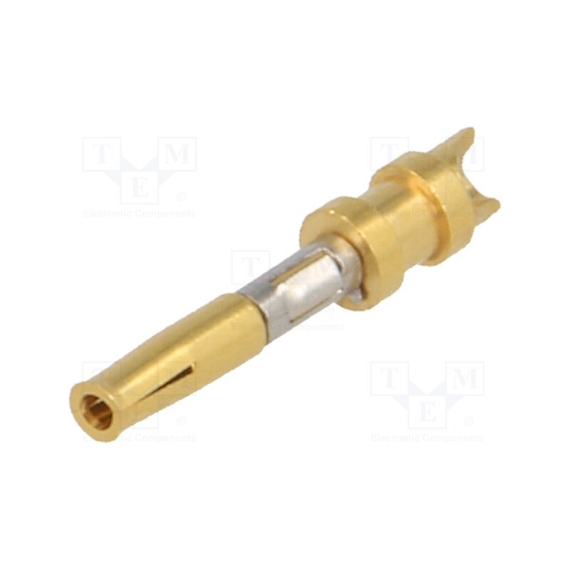 1 pcs x BULGIN - SA3623/S - Contact, female, brass, nickel plated, 20AWG÷18AWG, soldering