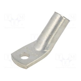 1 pcs x ERKO - KCS45_6-35/10 - Tip: ring tube, M6, 35mm2, crimped, for cable, angled 45°, tinned