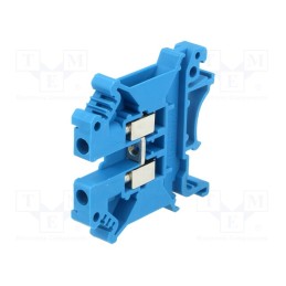 1 pcs x PHOENIX CONTACT - UK 5 N BU 3004388 - Splice terminal: rail, 0.2÷4mm2, ways: 1, terminals: 2, blue, 800V