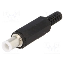 1 pcs x LUMBERG - 1636 06 - Plug, DC supply, female, 6.5/4.1/1mm, with strain relief, 2A