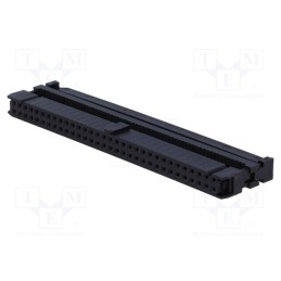 1 pcs x Amphenol Communications Solutions - T812164A101CEU - Plug, IDC, female, PIN: 64, with cable clamp, IDC, for ribbon cable