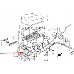 011010 0 electrical control panel cable cover