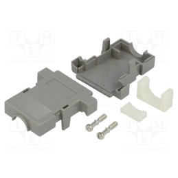 1 pcs x ENCITECH - 2360-0101-12 - Enclosure: for D-Sub connectors, D-Sub 15pin,D-Sub HD 26pin