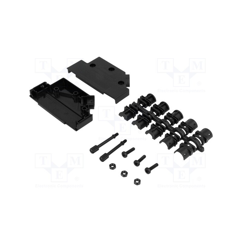 1 pcs x ENCITECH - 6560-0107-14 - Enclosure: for D-Sub connectors, D-Sub 37pin,D-Sub HD 62pin