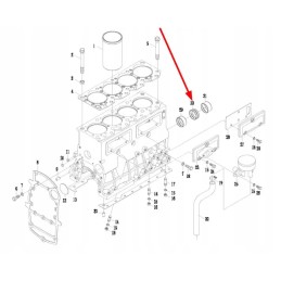 4l22 01116 camshaft center sleeve