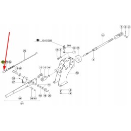 623863 0 parking brake button