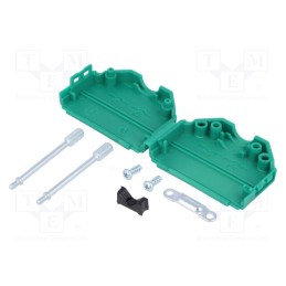 1 pcs x MH CONNECTORS - MHDPPK25-G-K - Enclosure: for D-Sub connectors, D-Sub 25pin,D-Sub HD 44pin