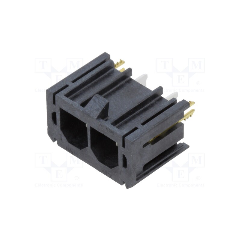 1 pcs x MOLEX - 1720420202 - Super-Sabre Vert Hdr Assy 2ckt FgrPrf