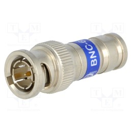 1 pcs x PCT - PCT-BNC6 - Plug, BNC, male, 75Ω, RG6, compression, Tool: CT2-AS-EX,PCT-AIO-CT