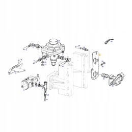 Fendt bracket 822880100020 original