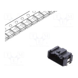 1 pcs x Amphenol Communications Solutions - 10142344-110KLF - Connector: wire-board, Minitek MicroSpace, socket, male, PIN: 10