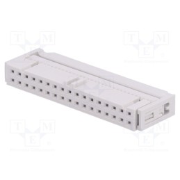 1 pcs x Amphenol Communications Solutions - 71600-034LF - Plug, IDC, female, PIN: 34, with cable clamp, IDC, for ribbon cable