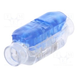 1 pcs x TE Connectivity - 2213800-2 - Quick splice, CoolSplice, IDC, 0.75mm2, blue, ways: 2, IP68