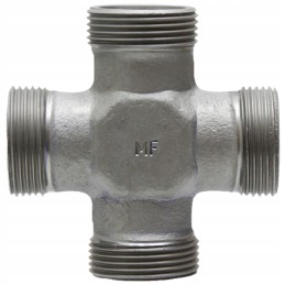 Threaded hydraulic armature 8 l 4x m14x1 5