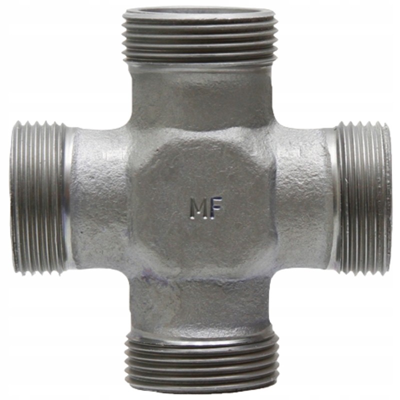 Threaded hydraulic armature 8 l 4x m14x1 5