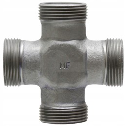 Threaded hydraulic armature 8 l 4x m14x1 5