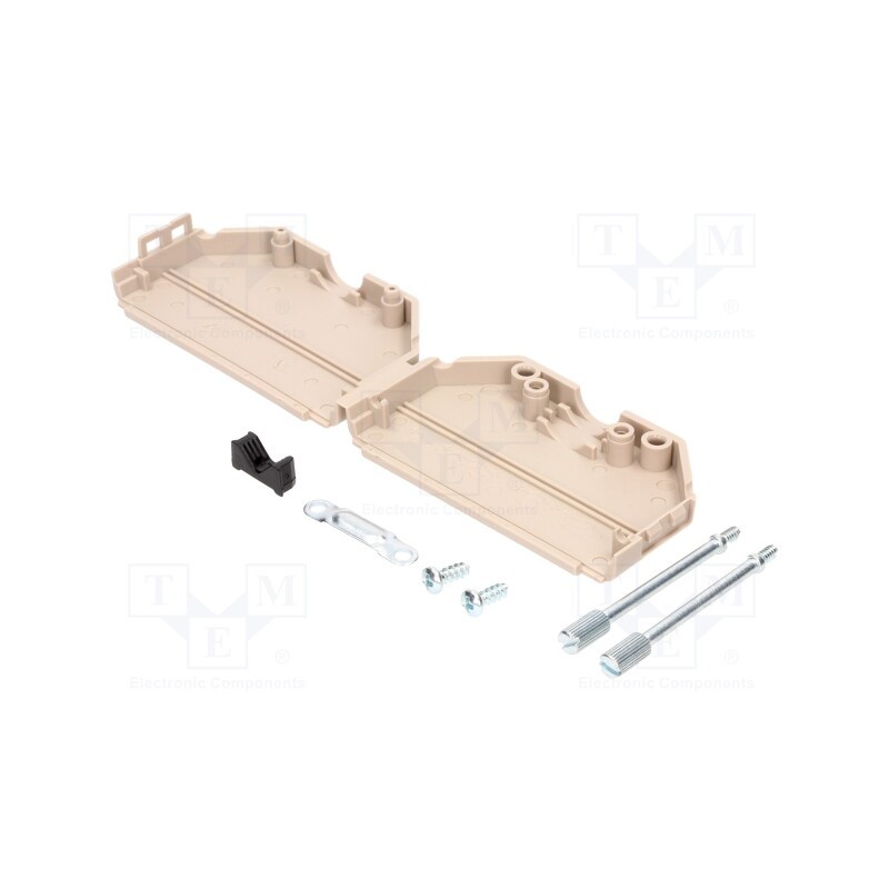 1 pcs x MH CONNECTORS - MHDPPK37-LG-K - Enclosure: for D-Sub connectors, D-Sub 37pin,D-Sub HD 62pin