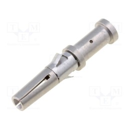 1 pcs x BULGIN - SA3545/S - Contact, female, brass, nickel plated, 18AWG÷14AWG, crimped