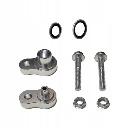 Aluminum alloy direct metal AC off set block