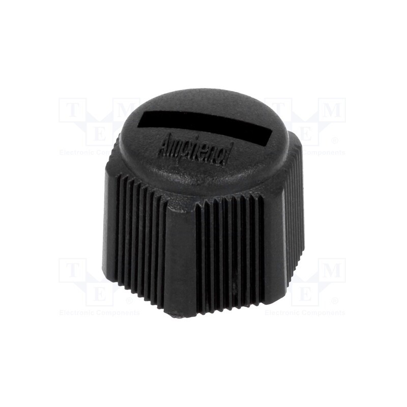 1 pcs x AMPHENOL LTW - CAP-WBBMSMA1 - Protection cover, IP67, male M8 connectors, Enclos.mat: plastic