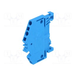 1 pcs x WAGO - 280-651 - Splice terminal: rail, 0.08÷2.5mm2, ways: 1, terminals: 3, blue