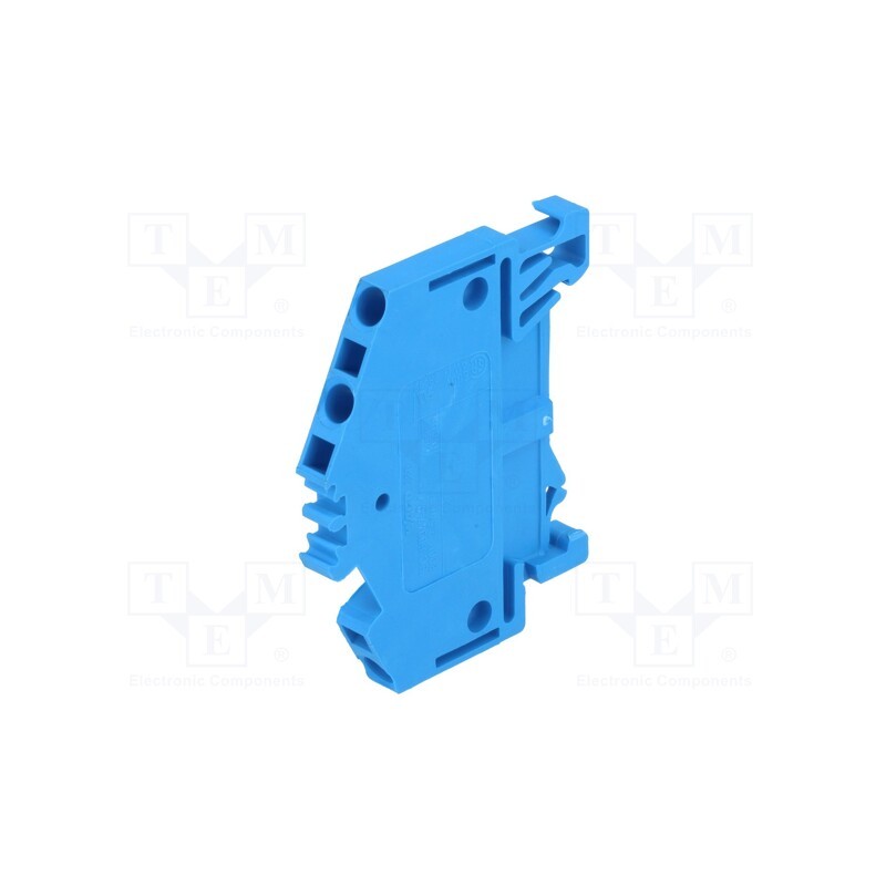 1 pcs x WAGO - 280-651 - Splice terminal: rail, 0.08÷2.5mm2, ways: 1, terminals: 3, blue