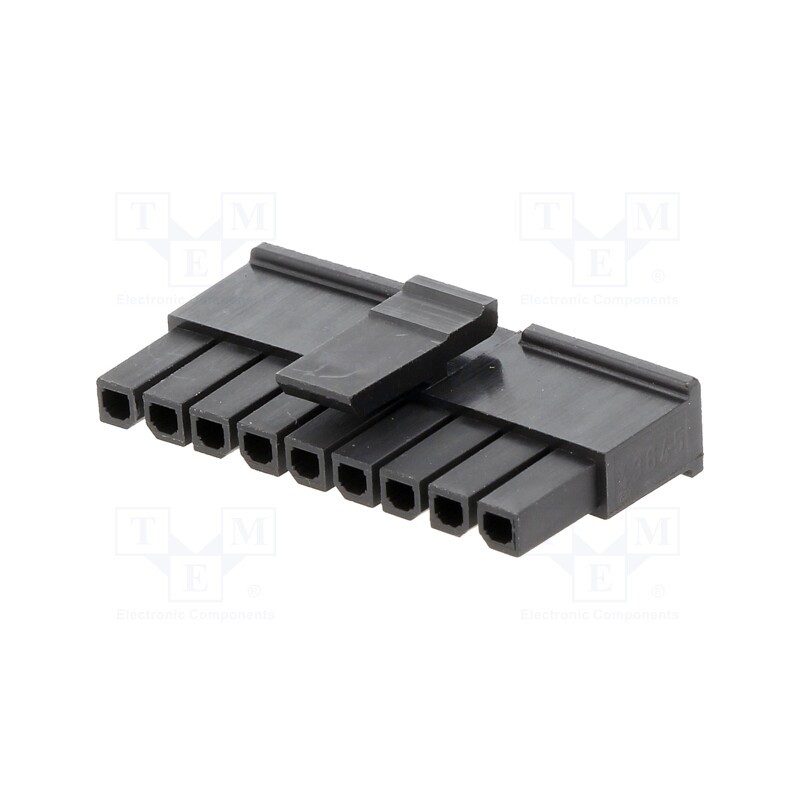 1 pcs x MOLEX - 436450900 - Microfit 3.0 Receptacle Sgl Row 9 CKT