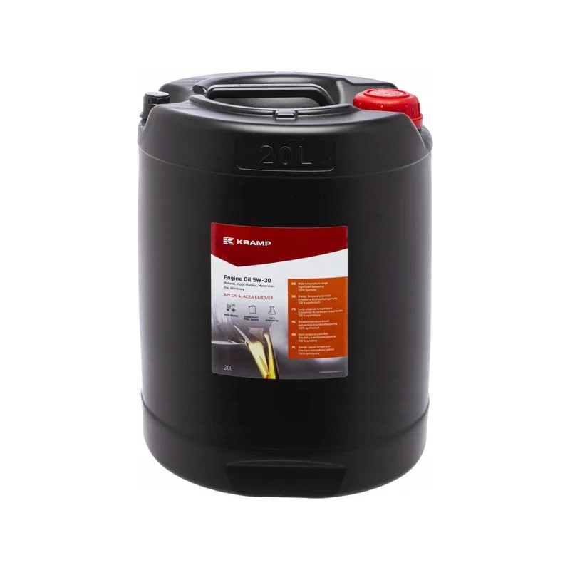 Engine oil 20l synthetic sae 5w 30 kramp