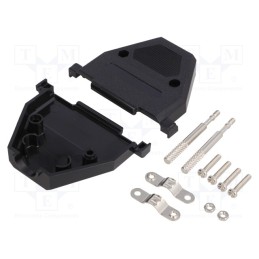 1 pcs x ENCITECH - 2360-0102-24 - Enclosure: for D-Sub connectors, D-Sub 37pin,D-Sub HD 62pin