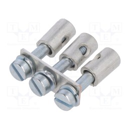 1 pcs x WEIDMu00dcLLER - 0337100000 Q 3 SAK2.5 - Screw bridge, ways: 3, SAK2.5