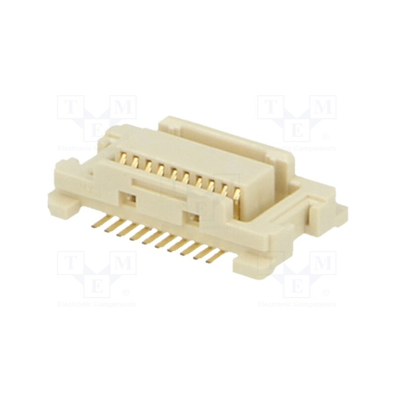 1 pcs x MOLEX - 529910208 - Connector: PCB to PCB, male, PIN: 20, 0.5mm, H: 3mm, gold-plated, SMT
