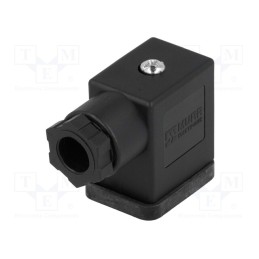 1 pcs x MURR ELEKTRONIK - 7000-29765-0000000 - Connector: valve connector, plug, form B, 10mm, female, PIN: 3, 230V