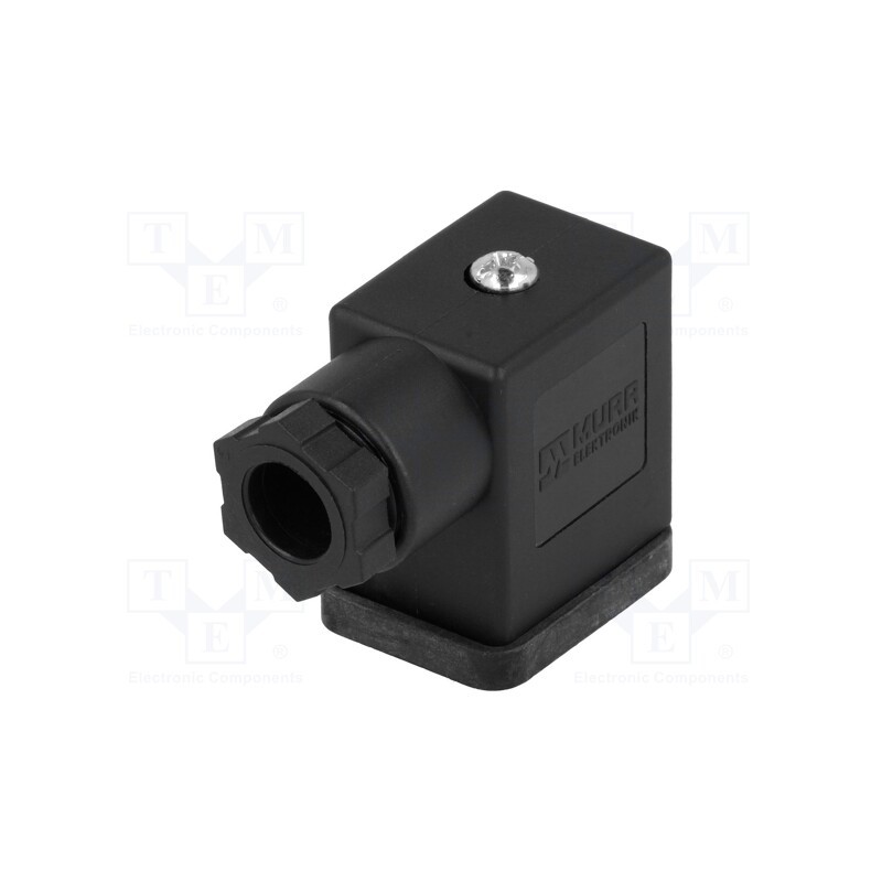 1 pcs x MURR ELEKTRONIK - 7000-29765-0000000 - Connector: valve connector, plug, form B, 10mm, female, PIN: 3, 230V