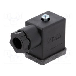 1 pcs x MURR ELEKTRONIK - 7000-30005-0000000 - Connector: valve connector, plug, form B, 11mm, female, PIN: 3, 230V