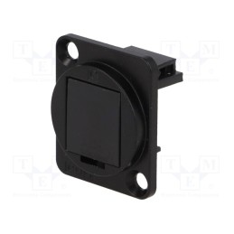 1 pcs x CLIFF - CP30241MB - Protection cap, black, metal, XLR standard, 19x24mm, FT