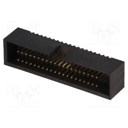 1 pcs x CONNFLY - DS1031-16-40V8B - Socket, IDC, male, PIN: 40, straight, THT, gold flash