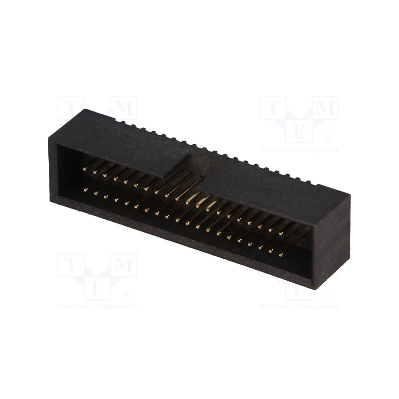 1 pcs x CONNFLY - DS1031-16-40V8B - Socket, IDC, male, PIN: 40, straight, THT, gold flash