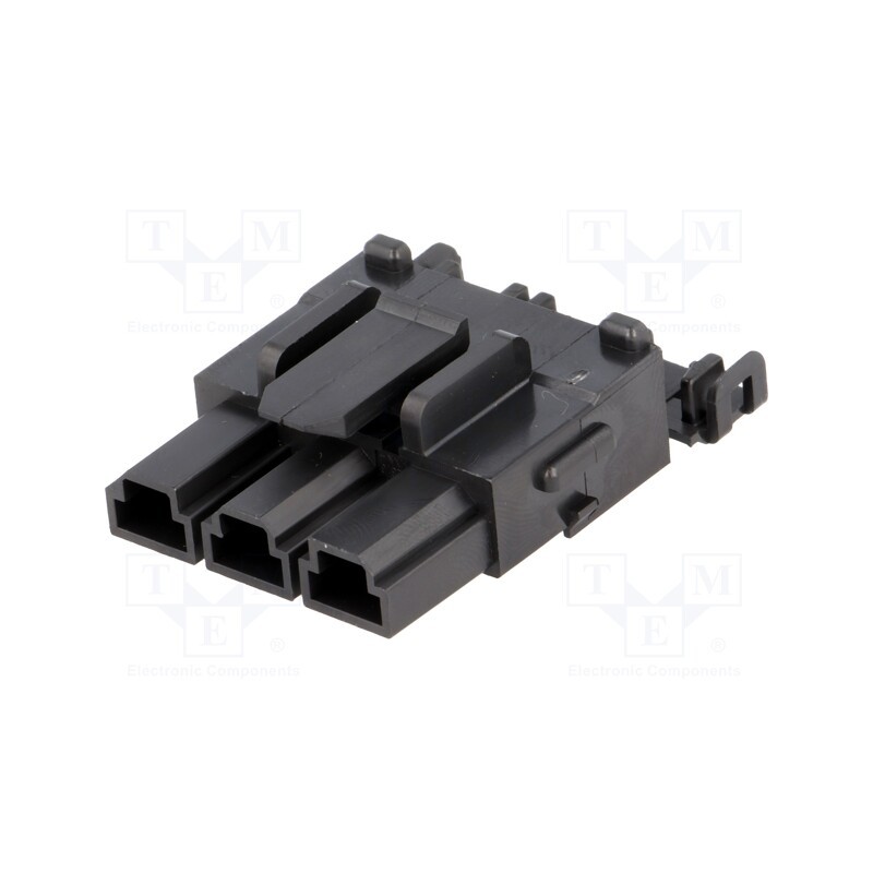 1 pcs x MOLEX - 428160312 - Plug, wire-wire/PCB, female, Mini-Fit Sr, 10mm, PIN: 3, 600V