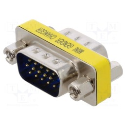1 pcs x CONNFLY - DS1082-03-15P8LNDS - Transition: adapter, D-Sub 15pin HD male,both sides