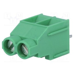 1 pcs x PHOENIX CONTACT - MKDS 5/ 2-6,35 1714955 - PCB terminal block, angled 90°, 6.35mm, ways: 2, on PCBs, 4mm2