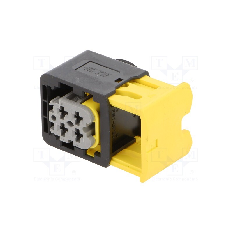 1 pcs x TE Connectivity - 2-1418390-1 - 4 POS AMP MCP 2.8 REC HSG