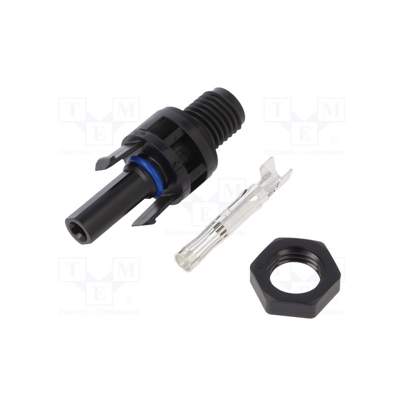 1 pcs x TE Connectivity - 1971920-2 - Connector: solar, female, 4÷6mm2, with contacts, crimped, SOLARLOK