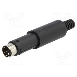 1 pcs x NINIGI - MDC-004 - Plug, DIN mini, male, PIN: 4, soldering, for cable