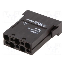 1 pcs x AMPHENOL - C146C10001G8 - Connector: HDC, module, female, C146,heavy|mate M, PIN: 10, 400V