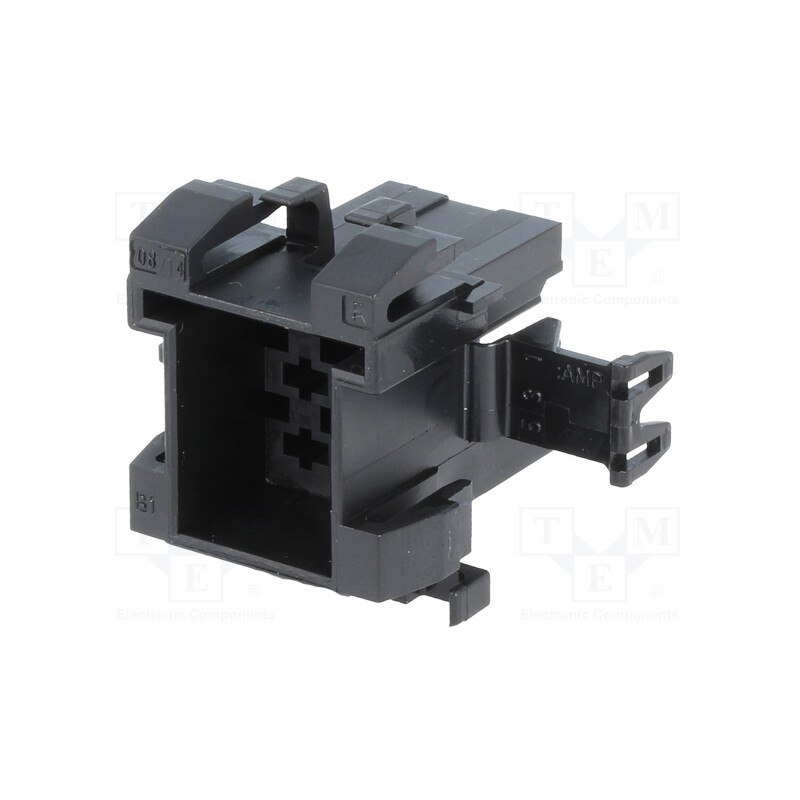 1 pcs x TE Connectivity - 929505-2 - Connector: wire-wire, JPT, male, plug, for cable, PIN: 6, black