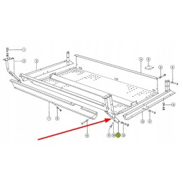 687387 0 blower cover mounting bracket