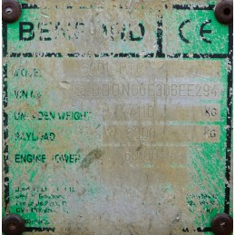 Benford Terex 6001 dump truck, horn, signal, 12v